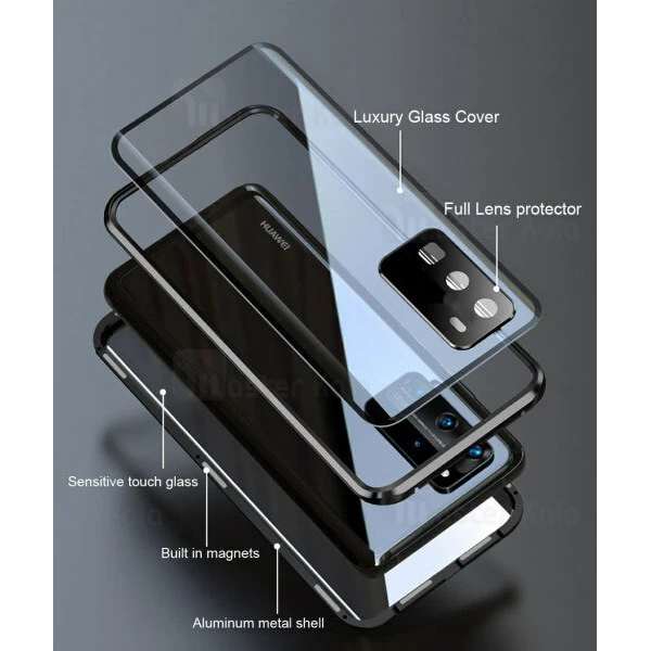 قاب آهنربایی Huawei P40 Magnetic 3 in 1 Full Case