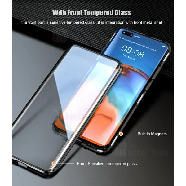 قاب آهنربایی Huawei P40 Pro Magnetic 3 in 1 Full Case