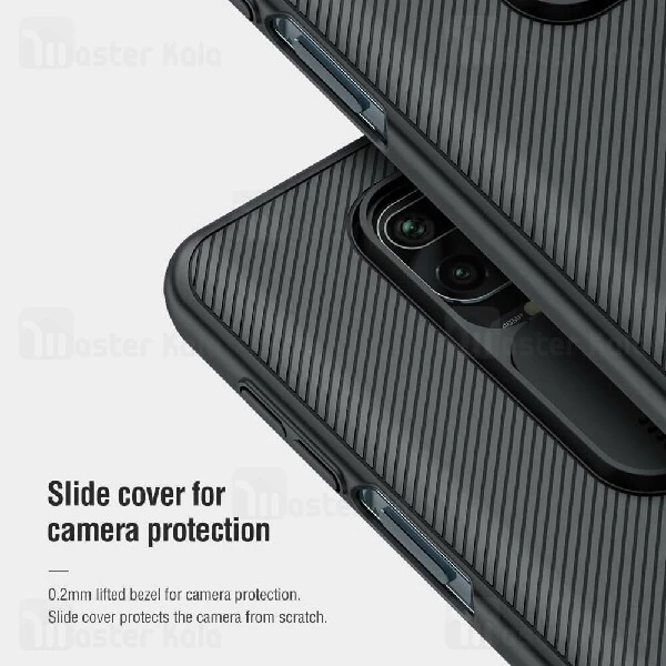 قاب محافظ نیلکین شیائومی Xiaomi Redmi Note 9s / Note 9 Pro / Note 9 Pro Max Nillkin CamShield Case دارای محافظ دوربین