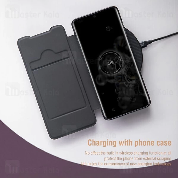 کیف چرمی نیلکین سامسونگ Samsung Galaxy S20 Ultra Nillkin Ming Leather Case