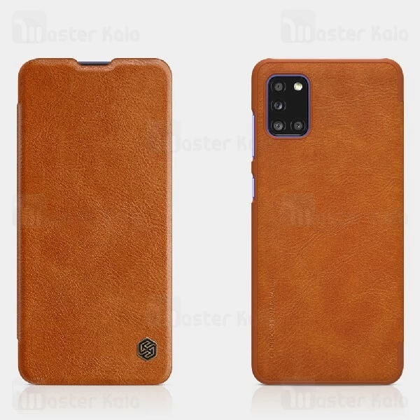 کیف چرمی نیلکین سامسونگ Samsung Galaxy A31 Nillkin Qin Leather Case
