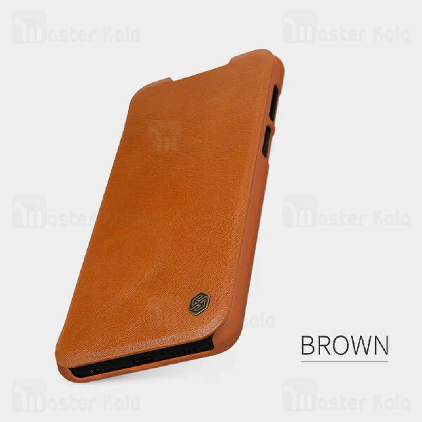 کیف چرمی نیلکین شیائومی Xiaomi Redmi Note 9s / Note 9 Pro / Note 9 Pro Max Nillkin Qin Leather Case