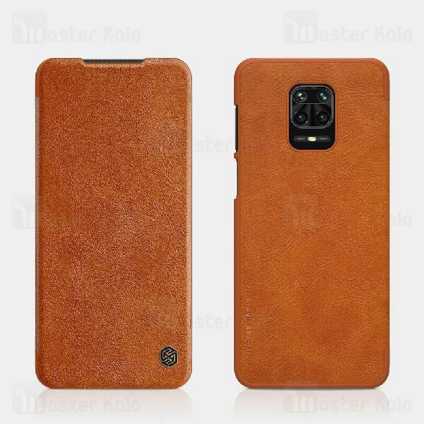 کیف چرمی نیلکین شیائومی Xiaomi Redmi Note 9s / Note 9 Pro / Note 9 Pro Max Nillkin Qin Leather Case