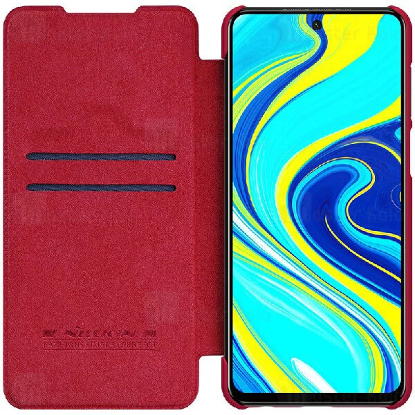کیف چرمی نیلکین شیائومی Xiaomi Redmi Note 9s / Note 9 Pro / Note 9 Pro Max Nillkin Qin Leather Case
