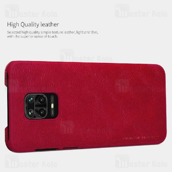 کیف چرمی نیلکین شیائومی Xiaomi Redmi Note 9s / Note 9 Pro / Note 9 Pro Max Nillkin Qin Leather Case