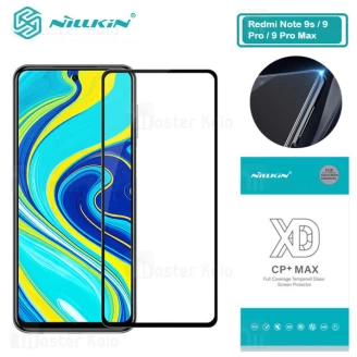 محافظ صفحه شیشه ای تمام صفحه تمام چسب نیلکین Xiaomi Redmi Note 9s / Note 9 Pro / Note 9 Pro Max XD CP+ Max