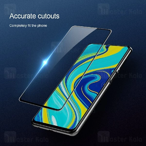 محافظ صفحه شیشه ای تمام صفحه تمام چسب نیلکین Xiaomi Redmi Note 9s / Note 9 Pro / Note 9 Pro Max XD CP+ Max