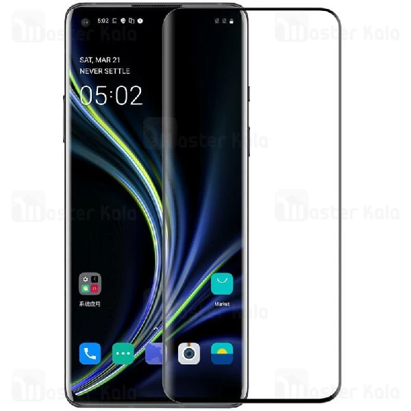 محافظ صفحه شیشه ای تمام صفحه تمام چسب نیلکین OnePlus 8 Pro Nillkin 3D DS+ Max