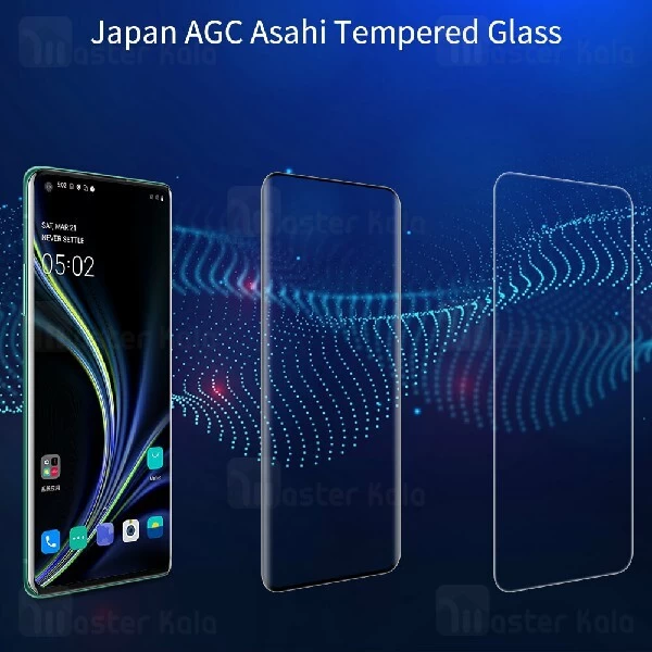 محافظ صفحه شیشه ای تمام صفحه تمام چسب نیلکین OnePlus 8 Pro Nillkin 3D DS+ Max