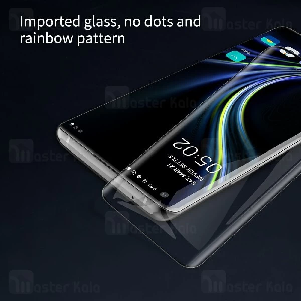 محافظ صفحه شیشه ای تمام صفحه تمام چسب نیلکین OnePlus 8 Pro Nillkin 3D DS+ Max