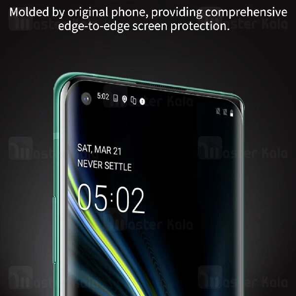محافظ صفحه شیشه ای تمام صفحه تمام چسب نیلکین OnePlus 8 Pro Nillkin 3D DS+ Max