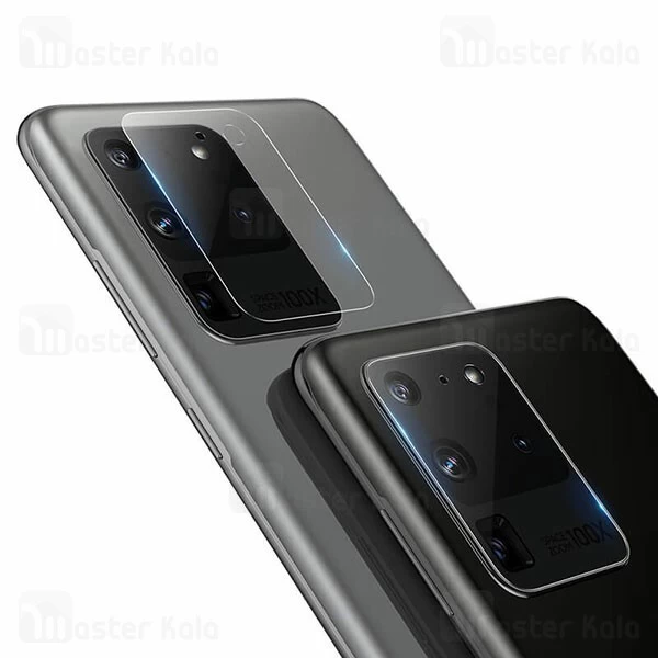 پک دوتایی محافظ لنز دوربین نیلکین Samsung Galaxy S20 Ultra InvisiFilm Camera Protector