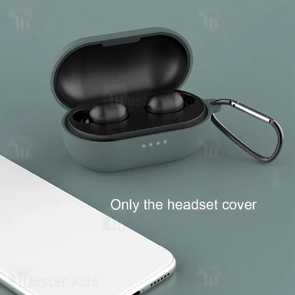 کاور محافظ سیلیکونی شیائومی Xiaomi Haylou GT1 Pro همراه با قلاب آویز