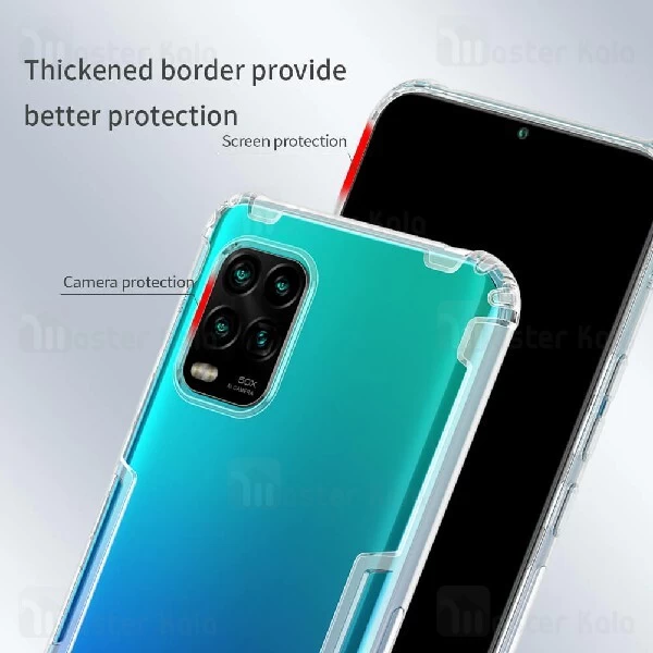 قاب ژله ای نیلکین شیائومی Xiaomi Mi 10 Lite Nillkin Nature TPU