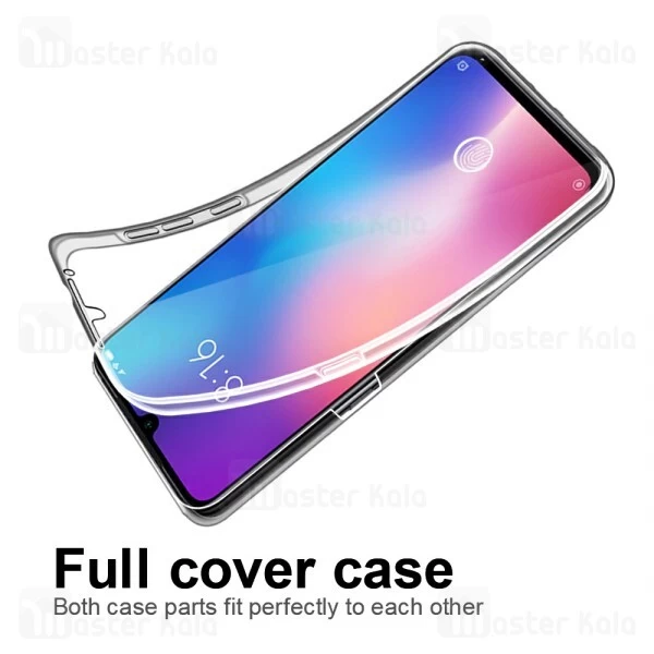 قاب شفاف Xiaomi Mi 9 Lite / Mi CC9 360 Soft Clear Case