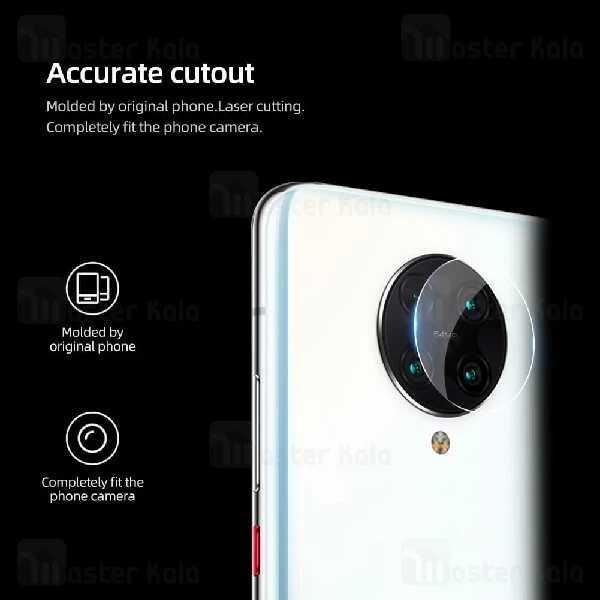 پک دوتایی محافظ لنز دوربین نیلکین Xiaomi Redmi K30 Pro / Poco F2 Pro InvisiFilm Camera Protector