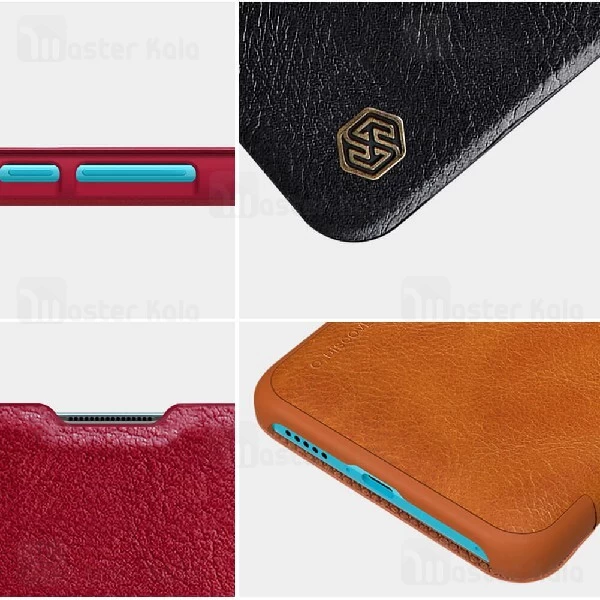 کیف چرمی نیلکین شیائومی Xiaomi Redmi K30 Pro / Poco F2 Pro Nillkin Qin Leather Case