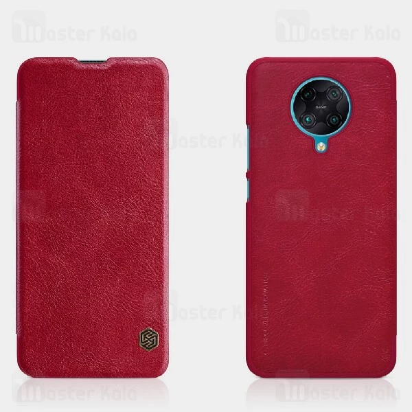 کیف چرمی نیلکین شیائومی Xiaomi Redmi K30 Pro / Poco F2 Pro Nillkin Qin Leather Case