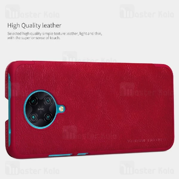 کیف چرمی نیلکین شیائومی Xiaomi Redmi K30 Pro / Poco F2 Pro Nillkin Qin Leather Case