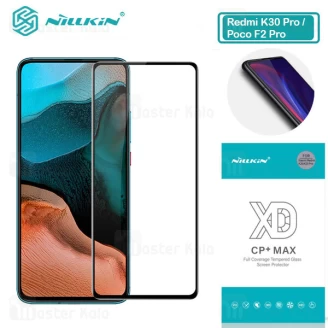 محافظ صفحه شیشه ای تمام صفحه تمام چسب نیلکین Xiaomi Redmi K30 Pro / Poco F2 Pro XD CP+ Max