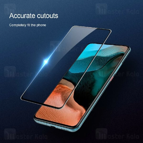 محافظ صفحه شیشه ای تمام صفحه تمام چسب نیلکین Xiaomi Redmi K30 Pro / Poco F2 Pro XD CP+ Max
