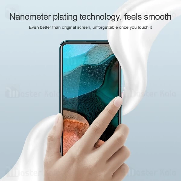 محافظ صفحه شیشه ای تمام صفحه تمام چسب نیلکین Xiaomi Redmi K30 Pro / Poco F2 Pro XD CP+ Max