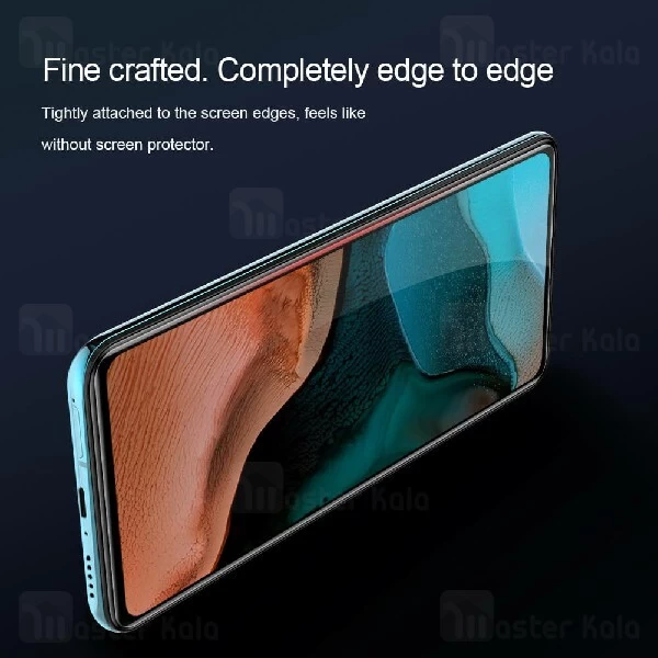 محافظ صفحه شیشه ای تمام صفحه تمام چسب نیلکین Xiaomi Redmi K30 Pro / Poco F2 Pro XD CP+ Max