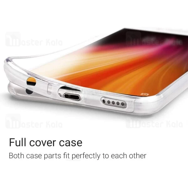 قاب شفاف 360 درجه شیائومی Xiaomi Redmi Note 8T 360 Soft Clear Case