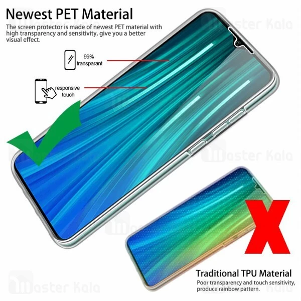 قاب شفاف 360 درجه شیائومی Xiaomi Redmi Note 8 Pro 360 Soft Clear Case
