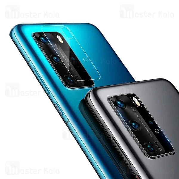 پک دوتایی محافظ لنز دوربین نیلکین Huawei P40 Pro / P40 Pro Plus InvisiFilm Camera Protector