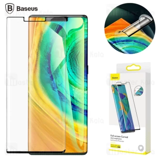 پک 2 تایی محافظ صفحه نانو تمام صفحه تمام چسب Huawei Mate 30 Pro Baseus SGHWMATE30P-KR01