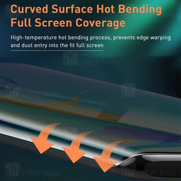 گلس بیسوس Huawei Mate 30 Pro Baseus SGHWMATE30P-KR01 Full-Screen Curved Anti-Explosion Surf Screen Protector