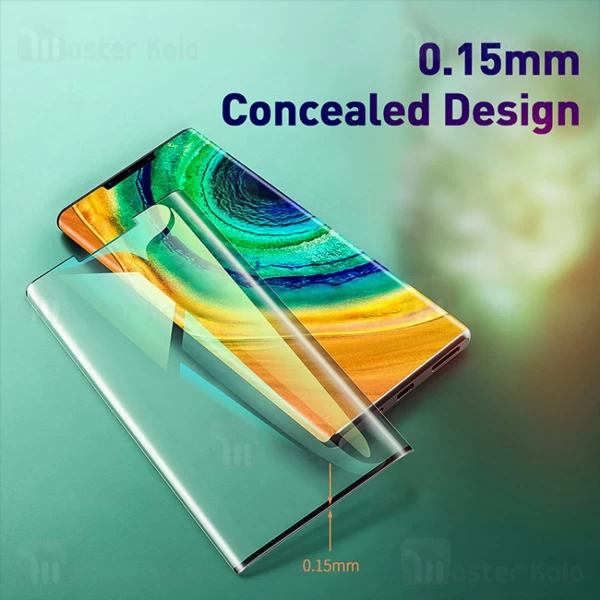 گلس بیسوس Huawei Mate 30 Pro Baseus SGHWMATE30P-KR01 Full-Screen Curved Anti-Explosion Surf Screen Protector