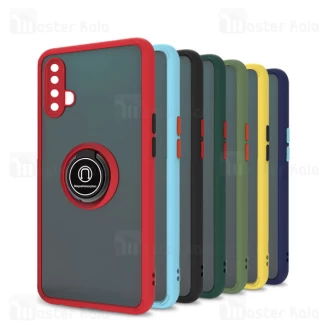 قاب مات هیبریدی انگشتی Huawei Nova 5T / Honor 20 Matte Hybrid Ring Case