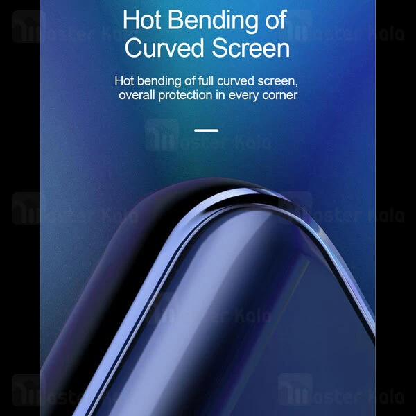 پک 2 تایی محافظ صفحه نانو تمام صفحه تمام چسب Huawei P30 Pro Baseus SGHWP30P-KR01