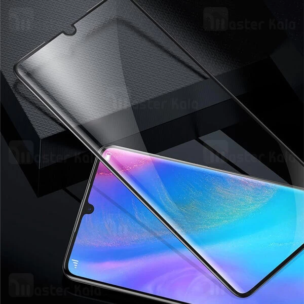 پک 2 تایی محافظ صفحه نانو تمام صفحه تمام چسب Huawei P30 Pro Baseus SGHWP30P-KR01