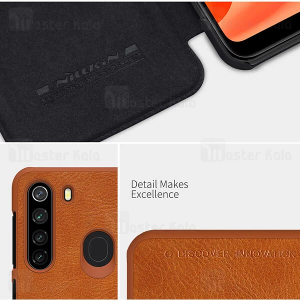 کیف چرمی نیلکین سامسونگ Samsung Galaxy A21 Nillkin Qin Leather Case