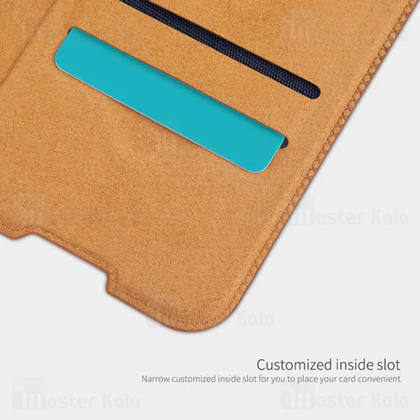 کیف چرمی Samsung Galaxy A21 Nillkin Qin Leather Case