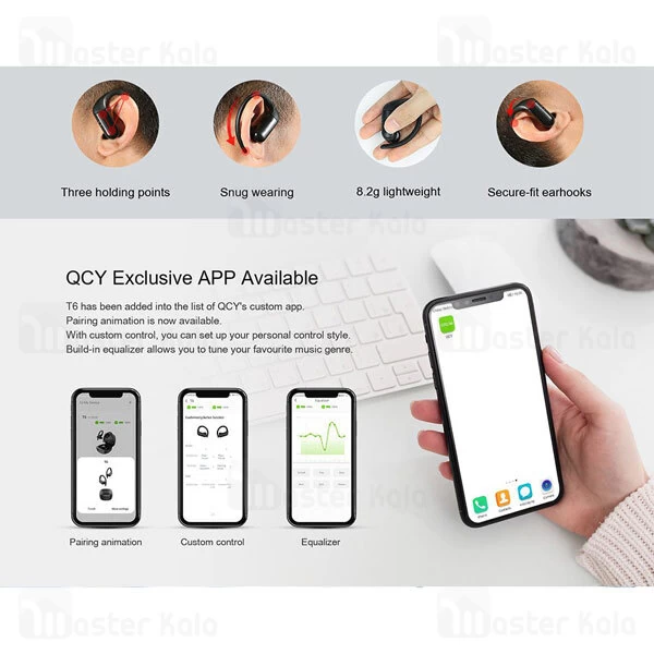 هندزفری بلوتوث QCY T6 TWS Bluetooth Earphone