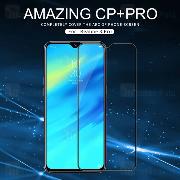 گلس نیلکین Realme 3 Pro / Realme X Lite / Realme 5 Pro / Realme Q Nillkin CP+ Pro