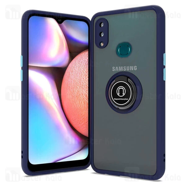 قاب محافظ Samsung Galaxy A10s / A107 Matte Hybrid Ring Case