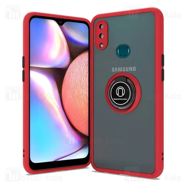 قاب محافظ Samsung Galaxy A10s / A107 Matte Hybrid Ring Case