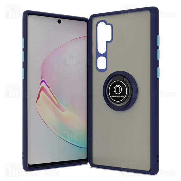 قاب مات هیبریدی انگشتی Xiaomi Mi CC9 Pro / Mi Note 10 / Note 10 Pro Matte Hybrid Ring Case