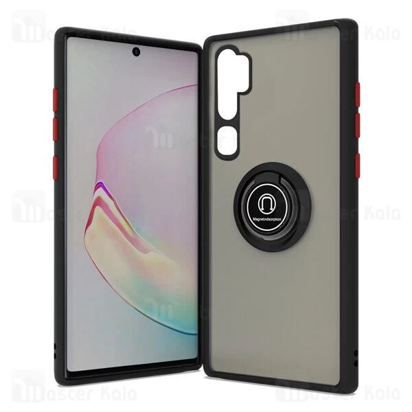 قاب مات هیبریدی انگشتی Xiaomi Mi CC9 Pro / Mi Note 10 / Note 10 Pro Matte Hybrid Ring Case