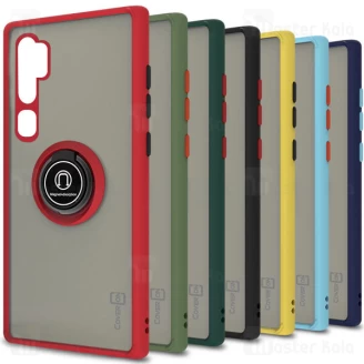 قاب مات هیبریدی انگشتی Xiaomi Mi CC9 Pro / Mi Note 10 / Note 10 Pro Matte Hybrid Ring Case