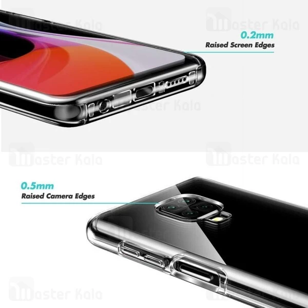 قاب شفاف Xiaomi Redmi Note 9s / Note 9 Pro / Note 9 Pro Max 360 Soft Clear Case