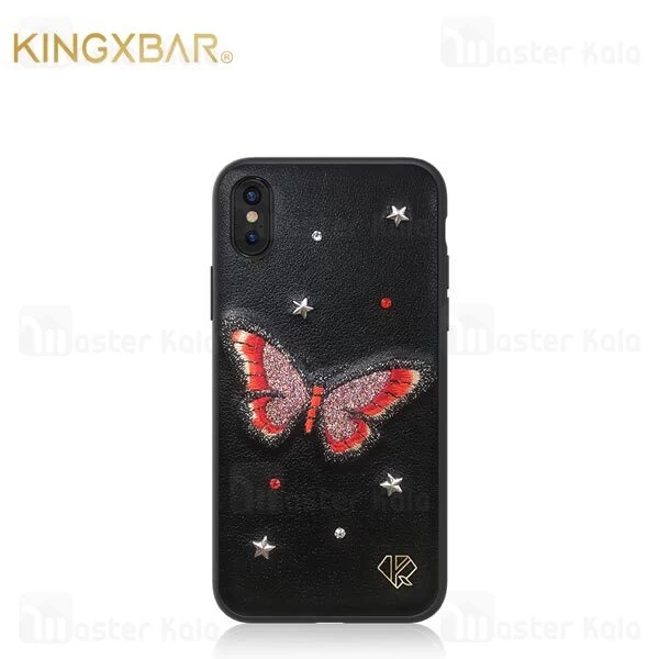 قاب فانتزی iPhone X / XS Kingxbar Swarovski Insect Series Butterfly