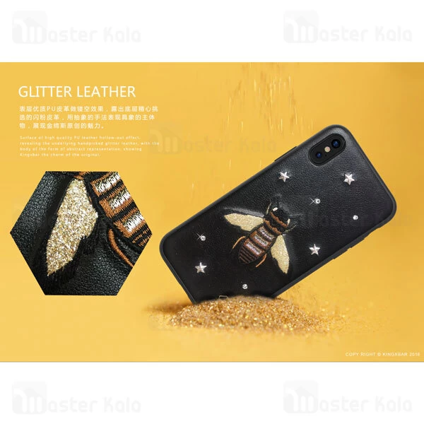 قاب فانتزی iPhone X / XS Kingxbar Swarovski Insect Series Butterfly