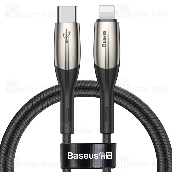 کابل تایپ سی به آیفونی Baseus Horizontal PD Flash CATLSP-01 1M 18W