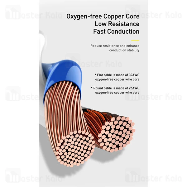 کابل شبکه بیسوس Baseus PCWL-G01 Cat6.0 RJ45 Gigabit 1m